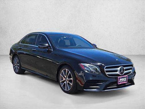 Black 2019 Mercedes-Benz E-Class 4MATIC