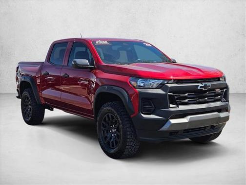 Radiant Red Tintcoat 2025 Chevrolet Colorado Trail Boss