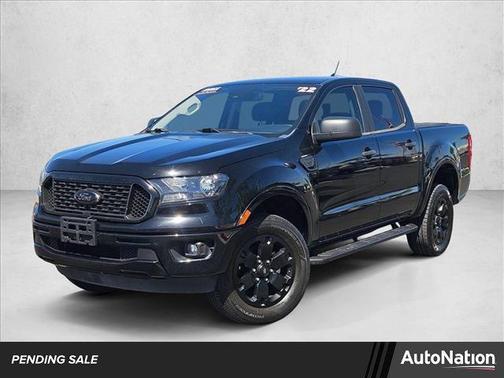 Shadow Black 2022 Ford Ranger XLT
