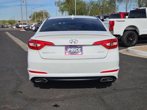 Quartz White Pearl 2015 Hyundai SONATA Sport