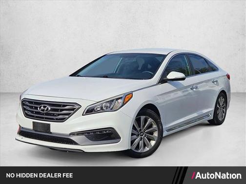 Quartz White Pearl 2015 Hyundai SONATA Sport