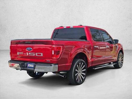 Rapid Red Metallic Tinted Clearcoat 2021 Ford F-150 XLT