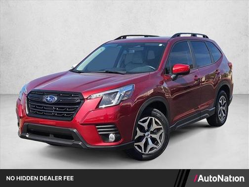 Crimson Red Pearl 2022 Subaru Forester Premium