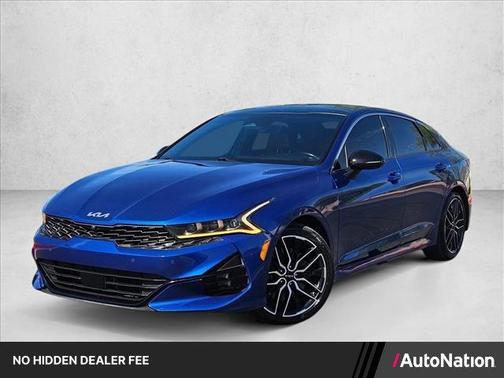 Sapphire Blue 2022 Kia K5 GT