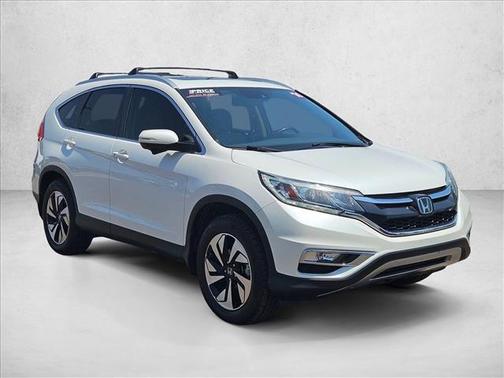 White 2016 Honda CR-V Touring