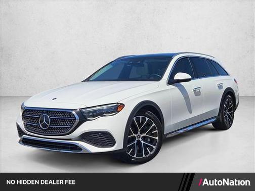 Polar White 2025 Mercedes-Benz E-Class E 450 4MATIC All-Terrain