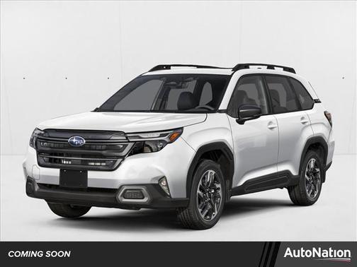 Crystal White Pearl 2026 Subaru Forester Hybrid Limited