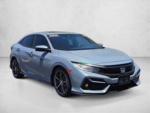 Polished Metal Metallic 2021 Honda Civic Sport Touring