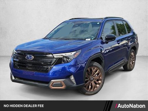 Sapphire Blue Pearl 2026 Subaru Forester Sport
