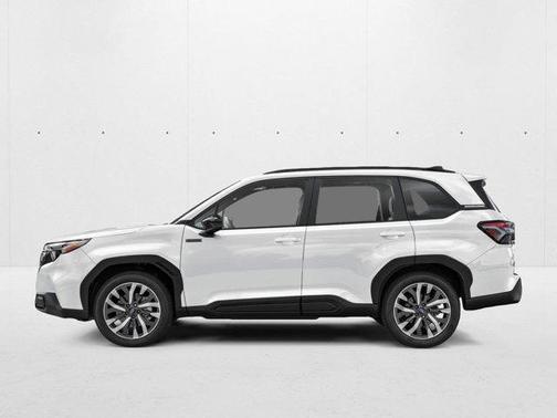 Crystal White Pearl 2026 Subaru Forester Hybrid Touring