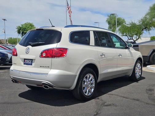 White Diamond Tricoat 2012 Buick Enclave Leather