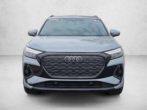 Pebble Gray 2024 Audi Q4 e-tron Premium Plus 50 quattro