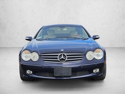 Aegean Blue Metallic 2004 Mercedes-Benz SL-Class 2dr Roadster 5.0L