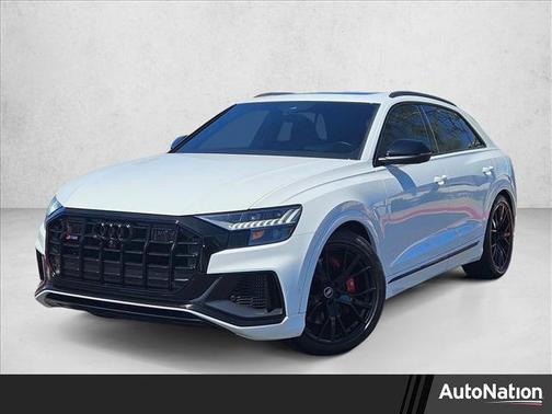 Glacier White Metallic 2022 Audi SQ8 4.0T Prestige