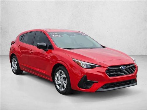Pure Red 2024 Subaru Impreza Base