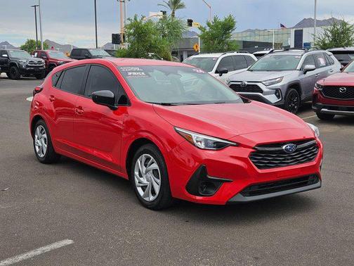 Pure Red 2024 Subaru Impreza Base