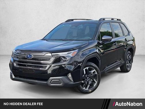 Crystal Black Silica 2026 Subaru Forester Hybrid Limited