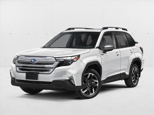 Crystal White Pearl 2026 Subaru Forester Hybrid Premium