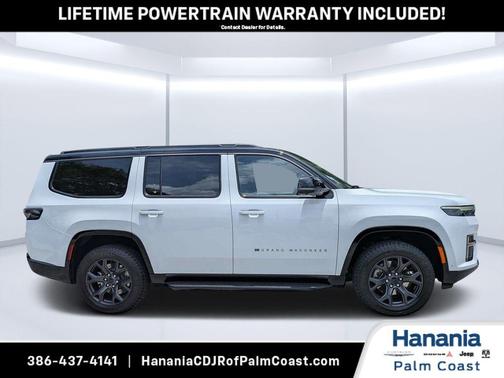 Bright White Clearcoat 2026 Jeep Grand Wagoneer UPLAND