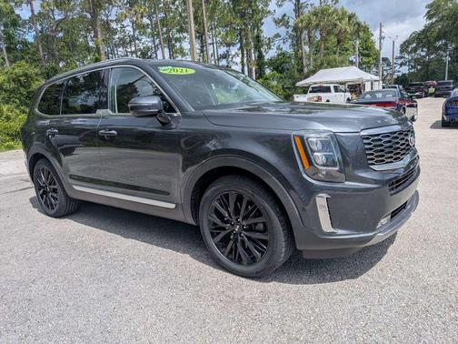 Gravity Gray 2021 Kia Telluride SX
