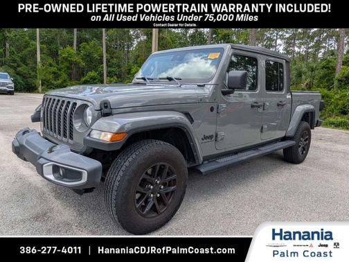 Sting Gray Clearcoat 2021 Jeep Gladiator Sport