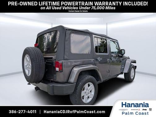 Granite Crystal Clearcoat Metallic 2017 Jeep Wrangler Unlimited Sahara