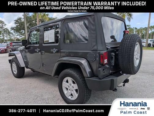 Granite Crystal Clearcoat Metallic 2017 Jeep Wrangler Unlimited Sahara