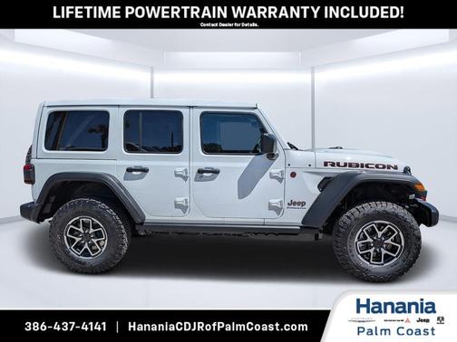 Bright White Clearcoat 2026 Jeep Wrangler Rubicon