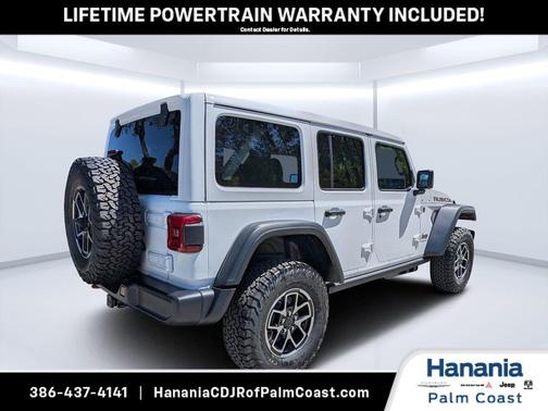 Bright White Clearcoat 2026 Jeep Wrangler Rubicon