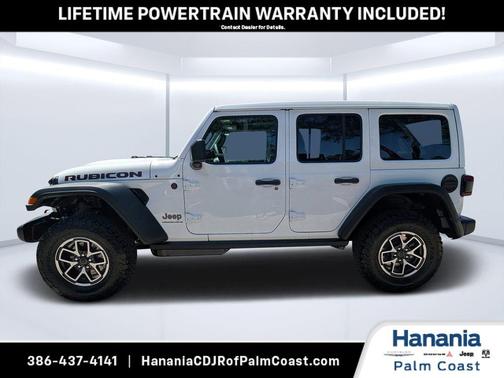 Bright White Clearcoat 2026 Jeep Wrangler Rubicon