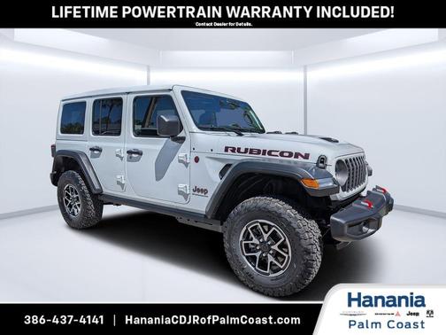 Bright White Clearcoat 2026 Jeep Wrangler Rubicon
