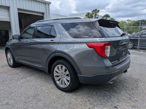 Gray Metallic 2021 Ford Explorer Limited