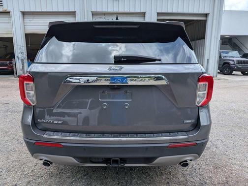 Gray Metallic 2021 Ford Explorer Limited