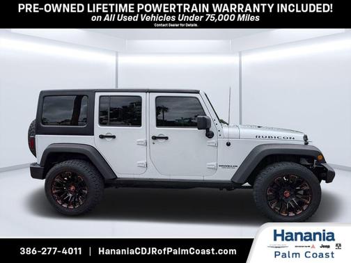Bright White Clearcoat 2016 Jeep Wrangler Unlimited Rubicon
