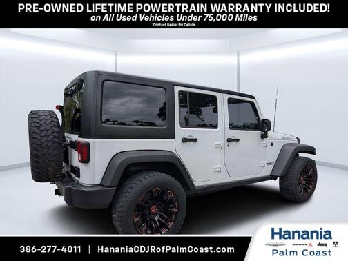 Bright White Clearcoat 2016 Jeep Wrangler Unlimited Rubicon