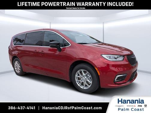 Red 2026 Chrysler Pacifica Select