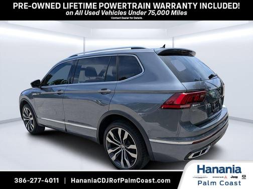 Platinum Gray Metallic 2022 Volkswagen Tiguan 2.0T SEL R-Line