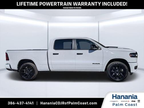 Bright White Clearcoat 2026 RAM 1500 Laramie