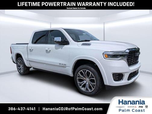 Bright White Clearcoat 2026 RAM 1500 Tungsten