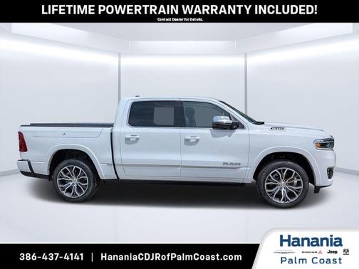 Bright White Clearcoat 2026 RAM 1500 Tungsten
