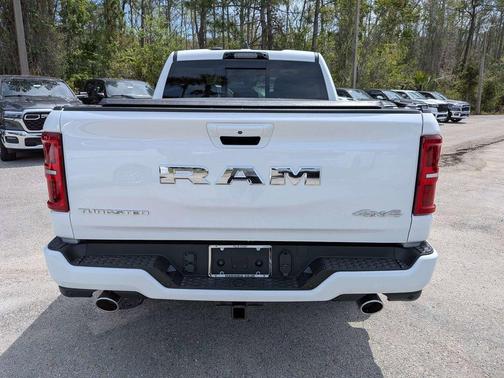 Bright White Clearcoat 2026 RAM 1500 Tungsten