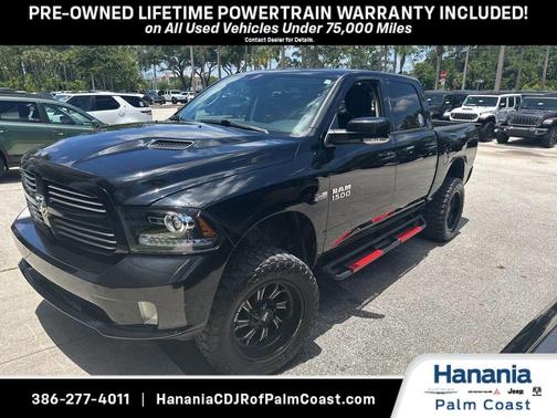 Black Clearcoat 2014 RAM 1500 Sport