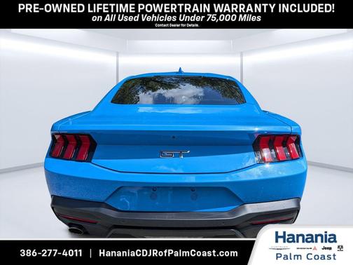 Grabber Blue 2024 Ford Mustang GT Premium