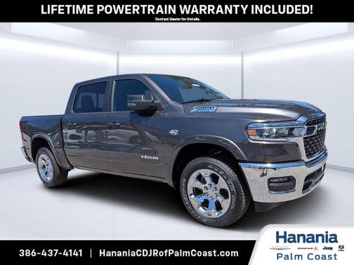 Granite Crystal Clearcoat Metallic 2026 RAM 1500 Big Horn/Lone Star