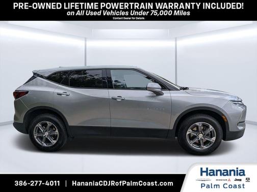 Sterling Gray Metallic 2023 Chevrolet Blazer 2LT