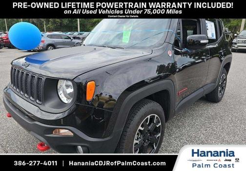 Black Clearcoat 2023 Jeep Renegade Trailhawk