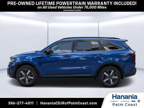 Sapphire Blue 2021 Kia Sorento S