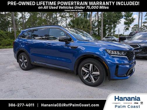 Sapphire Blue 2021 Kia Sorento S