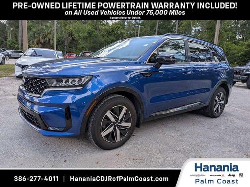Sapphire Blue 2021 Kia Sorento S