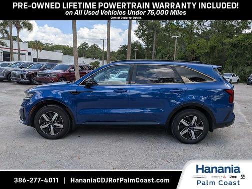 Sapphire Blue 2021 Kia Sorento S